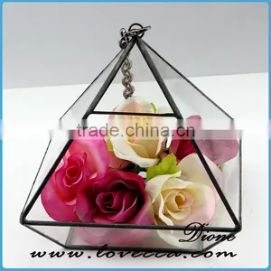 Wholesale In Door Plants Geometric Glass Terrarium Box thumbnail-5
