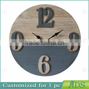 ADS050038 Decor Wood Wall Clock thumbnail-1