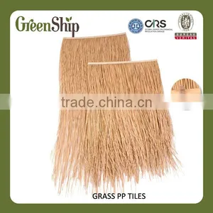 UV Resistant Fireproof Synthetic Thatch Straw Roofing thumbnail-1
