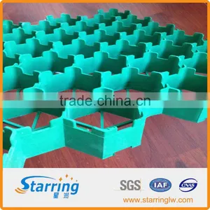 Black Color Plastic Driveway Gravel Grid thumbnail-3
