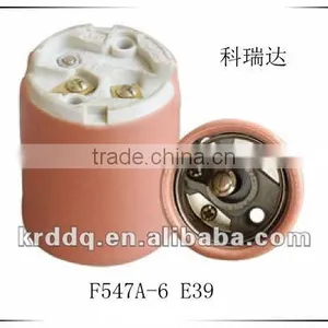 UL Edison Screw F547A-6 Ceramic E39 Lamp Holder Types thumbnail-1