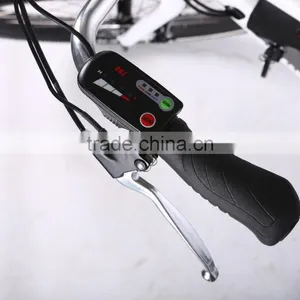 Hot Selling 26x2.35 Tire Electric Bike Brushless Electric Beach Cruiser Bike thumbnail-4