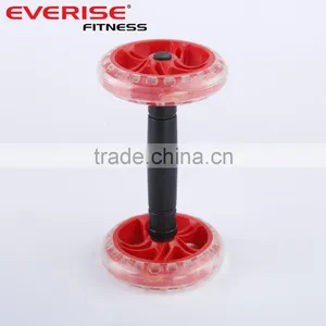Core Strength Double Wheels Ab Trainer Wheel Roller thumbnail-2