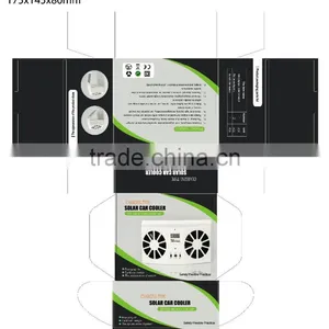 2W Solar Power Car Fan thumbnail-3