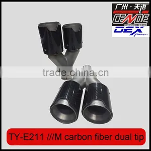 Auto Tuning Carbon Fiber Exhaust Tips Laser M for Bmw thumbnail-2