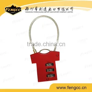 Cloth Shape Custom Travel Secure Code TSA Lock, Luggage Lock thumbnail-1