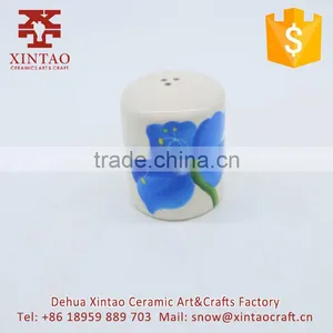 Wholesale OEM Ceramic Salt and Pepper Shaker Cruet Set thumbnail-1