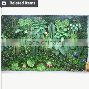 High Quality Plastic Green Wall Tiles Artificial Green Wall thumbnail-6