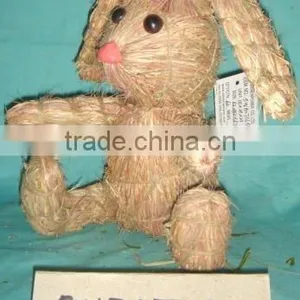 Easter Grass Decorative Rabbit thumbnail-1