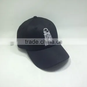 Brown Leather Strap Dad Cap With White Embroidery Logo thumbnail-2