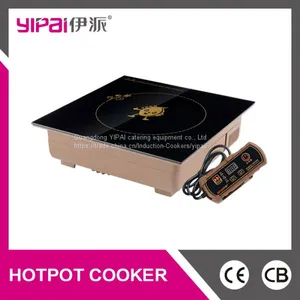 Commercial Use Induciton Stove Hotel Kitchen Cooktop Square Hotpot Induction Cooker With Wire Control thumbnail-1