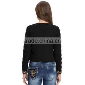 Latest Fashion Jackets Custom Embroidery Satin Designs thumbnail-5
