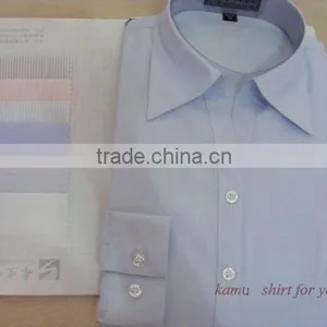 Lady Office Dress Shirts Formal Long Sleeve Dress Shirts for Woman thumbnail-1