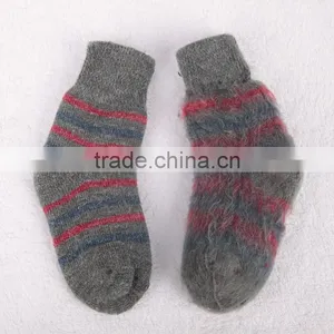 Angora Wool Bright Color China Sock thumbnail-3