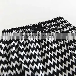 Vintage Chevrons Hot Selling Elastic Shorts Unique Names Design Photos thumbnail-3