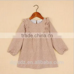 Children Frock for Autumn/winter Korean Style Girls Dress Cute Frocks for Baby Girl thumbnail-3