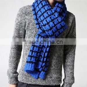 Cheap 6 Colors New High Quality Winter Unisex Classic Plaid Scarf Fashion Scarf,men Scarf thumbnail-4