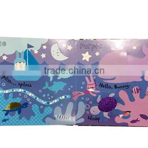 Children Touching and Feeling Book 4C/4C Card Book Customizable Education Book thumbnail-3
