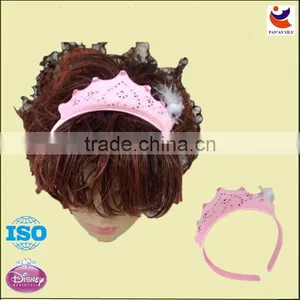Hot Sale Pink Children Fashion Girls Princess Crown Headband,party Headband thumbnail-1