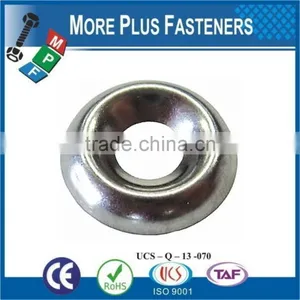 Made in Taiwan Black Phosphate Stainless Steel Countersunk Finishing Washer thumbnail-5