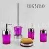 WBL0203A Home Decorative Purplish Red Plastic Complete Bathroom Sets thumbnail-1