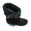 0.2cm Heels PU Upper / Lining Material Spring pu Ankle Boots, Wedge Ankle Boots for Women thumbnail-1