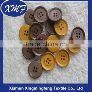 High End Custom Logo Resin Button for Jacket thumbnail-2
