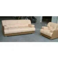 Real Leather Sofa thumbnail-1