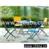 Aluminium Table and Chair thumbnail-1