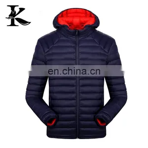 Top Selling Casual Padded Sports Down Winter Jackets High Quality Custom Men and Women Zipper Down Jacket thumbnail-3