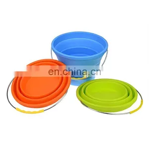 Collapsible Beach Ice Bucket/water Fishing Bucket/beer Bucket thumbnail-1