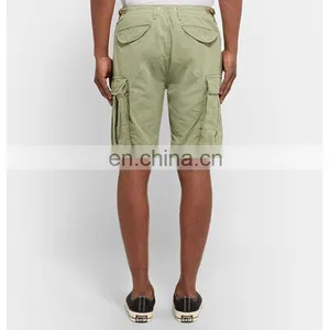 Summer Fashion OEM Shorts Plain Wholesale Trooper Cotton-Ripstop Shorts Men thumbnail-2