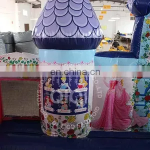 Popular Inflatable Princess Bouncy Castle Moonwalk Bouncer House Jumping Castle Fun Game for Party thumbnail-4