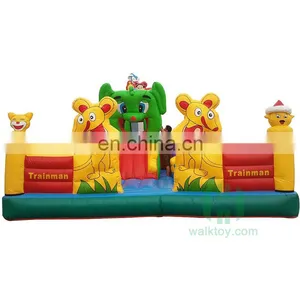 Kids PVC Giant Inflatable Amusement Park Playgrounds for Outdoor Games thumbnail-5