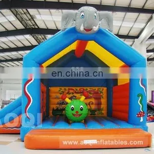 AOQI 2015 Amazing Hot Sale Hard-wearing Big Discount Inflatable Elephant Bounce House thumbnail-1