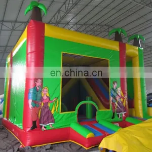 Inflatable Prince Castle Combo Jumper Slide Inflatable Prince Jumper Combo for Kids thumbnail-2
