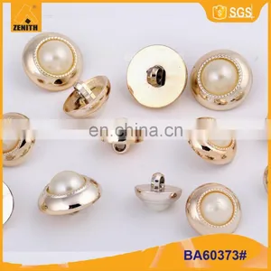UV Plating ABS Plastic Resin Garment Button BA60373 thumbnail-1