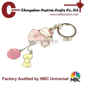 Custom 3D Gold Police Keychain thumbnail-5