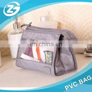 PVC Makeup Case Organizer Clear Pvc Zipper Pouch Bag thumbnail-1