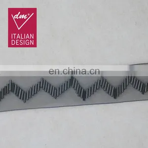 Italy Design v Shape Beaded Lace Trim thumbnail-6