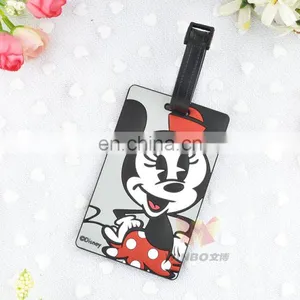 Customized 3D Cartoon Soft Rubber Bag Tag/ Pvc Luggage Tag thumbnail-2