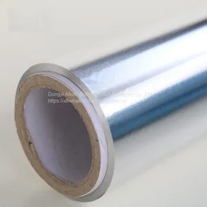 Household Aluminum Foil Roll/7 Micron Silver Foil Paper thumbnail-5