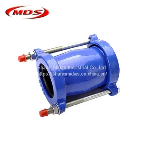ISO2531/EN545 Ductile Cast Iron di Gibault Coupling for PVC Pipe/ Steel Pipe/ AC Pipe thumbnail-4