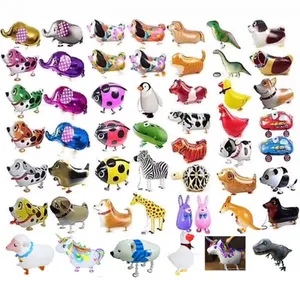 New Arrival Hot Sale Walking Animal Pet Balloons (dinosour, Dogs, Giraff, Indeer, Panda, Fog, Rabbit, Cow, Cat, Elephant, Turtle, Ladybug,) thumbnail-1