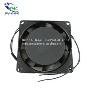 Black 8CM 8025 Ball Bearing Computer Case Cooling Fan With 1300RPM thumbnail-1