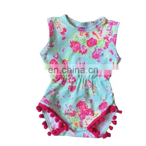 Yifan New Design Spring Summer Floral Baby Clothes Romper thumbnail-1