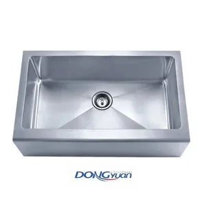 Guangdong Dongyuan Kitchenware R10 Single Bowl Farmhouse Apron Front Kitchen Sink (DY-H-HA301) thumbnail-1