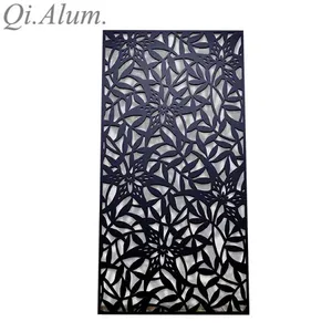 Laser Cut Privacy Screens Stainless Steel Decorative Metal Screen Garden Dividers Decoration Aluminum Metal Screen Patterns thumbnail-2