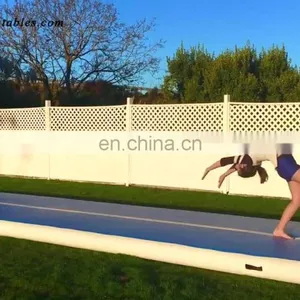 Airtrack 10m x 2m x 0.2m Long Inflatable Air Track Gymnastic Tumbling Mat With Pump thumbnail-1