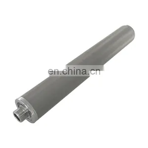 Metal Cylinder Filter Stainless Steel Water Filter Sintered Felt Tube Filter Cartridge thumbnail-2